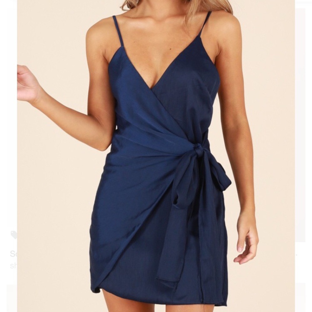 SHOWPO someone new dress navy size M